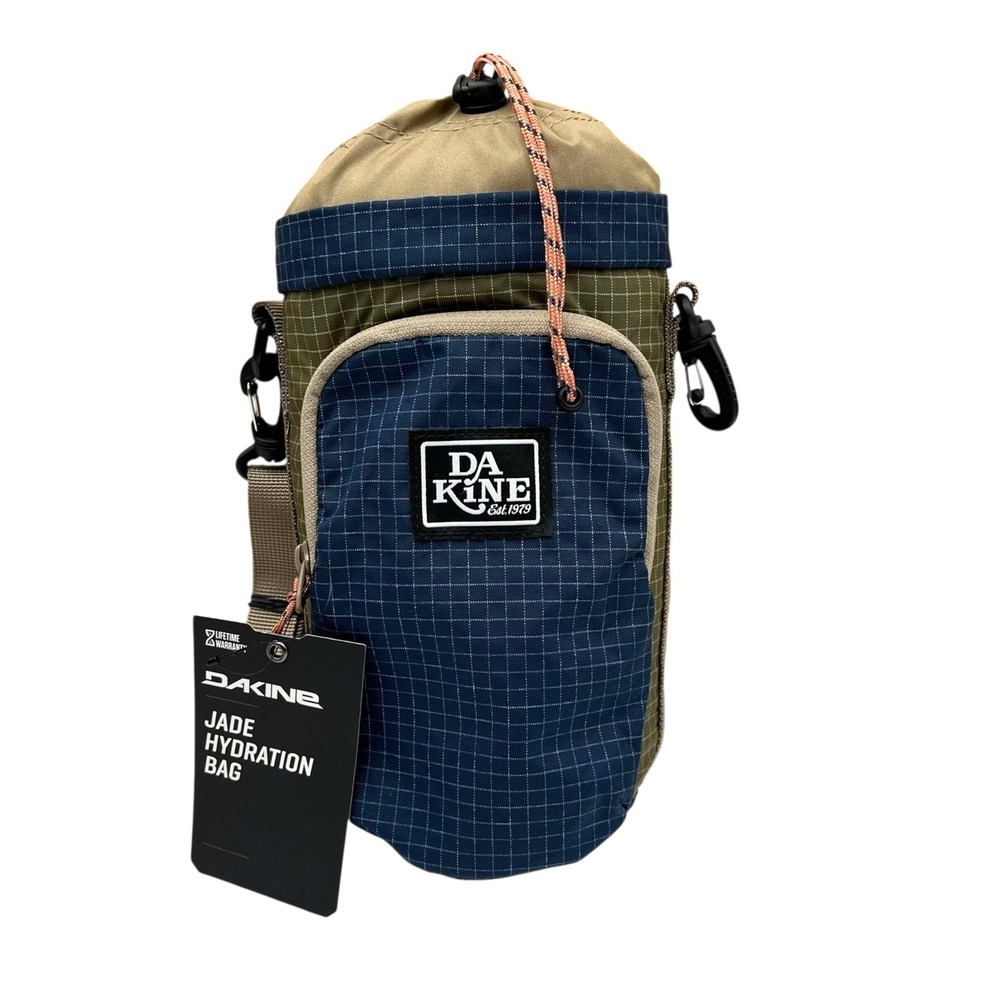 Dakine Jade Hydration Bag One Size (10x7x4") Base Camp Blue Blue Olive Green